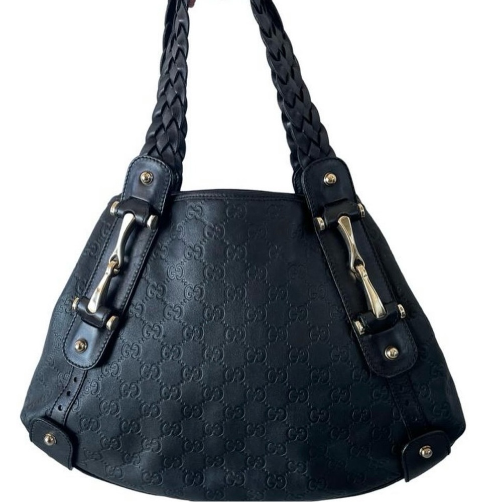 COPY - “Gucci”Black Guccissima Leather Pelham Bag